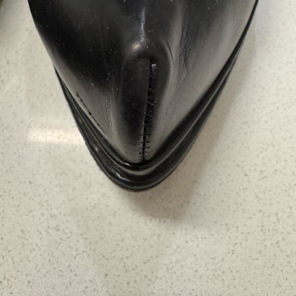 CNC Costume National Women's Black Leather Shoes Size 40, women’s 9.5 - Picture 5 of 14